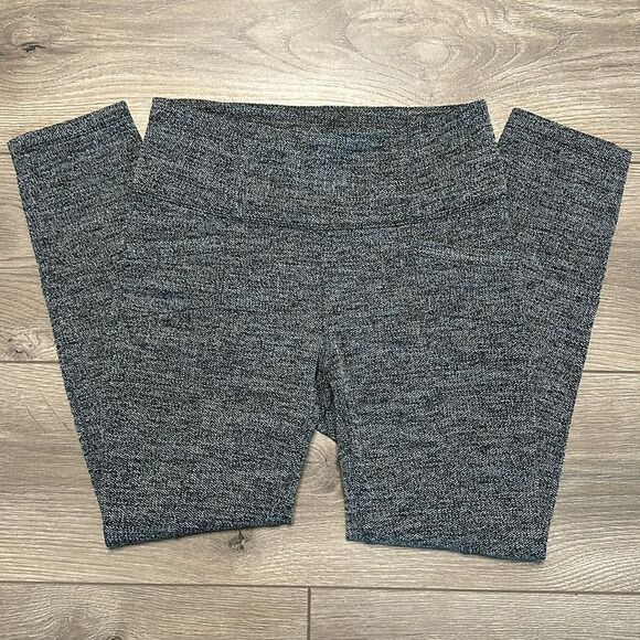 Athleta Metro High Waist Gray Herringbone Hybrid Leggings Size XS - Picture 2 of 12